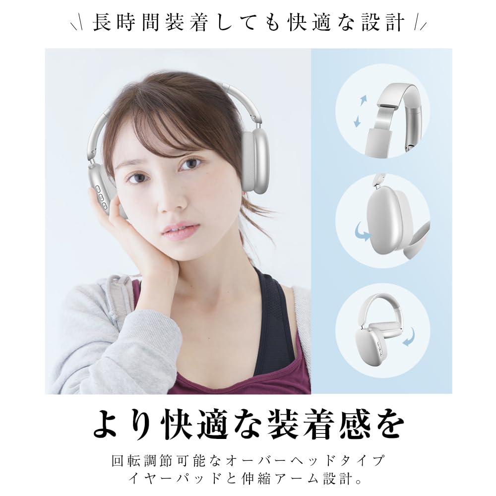 Kopfhörer Bluetooth Drahtlose Kopfhörer Bluetooth Kopfhörer Kabelgebunden Drahtlos Duale Nutzung Versiegelt HIFI-Sound Stunden Musik Rauschen Schnellanleitung