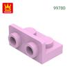 186 Stück/Los 99780 Winkelstein 1 x 2 - 1 x 2 Umgekehrter Stein Moc Farbige Zubehörteile Kompatibel mit Stein Kinder Spielzeug Bausteine