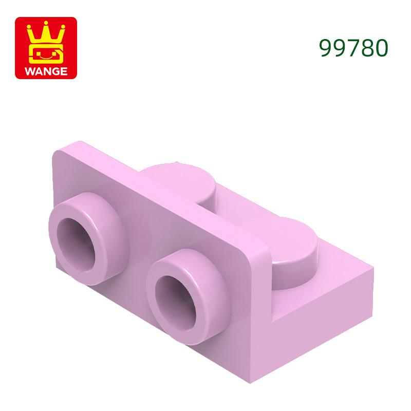 186 Stück/Los 99780 Winkelstein 1 x 2 - 1 x 2 Umgekehrter Stein Moc Farbige Zubehörteile Kompatibel mit Stein Kinder Spielzeug Bausteine