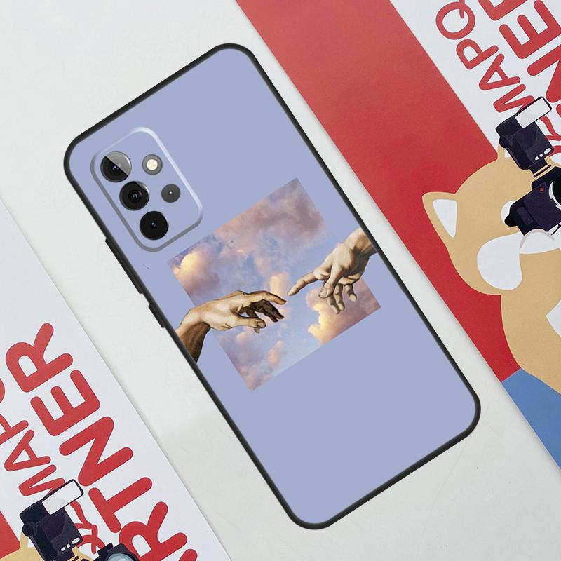 Michelangelo Art Case For Samsung Galaxy A36 A35 A55 A06 A16 A26 A56 A53 A32 A52 A33 A13 A14 A34 A54 A17 A15
