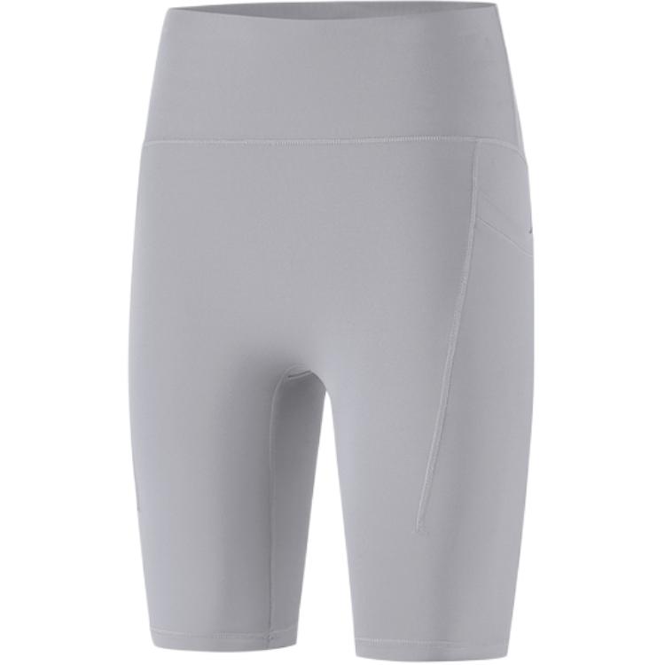 Skechers Freedom Series Knitted Slim Fit Elastic Casual Shorts Women shorts Shark-Gray P225W041-00MM S