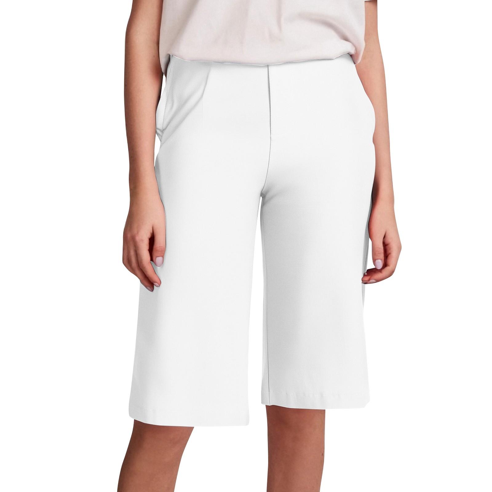 

Женские повседневные шорты однотонные повседневные прямые свободные шорты XXXL белый