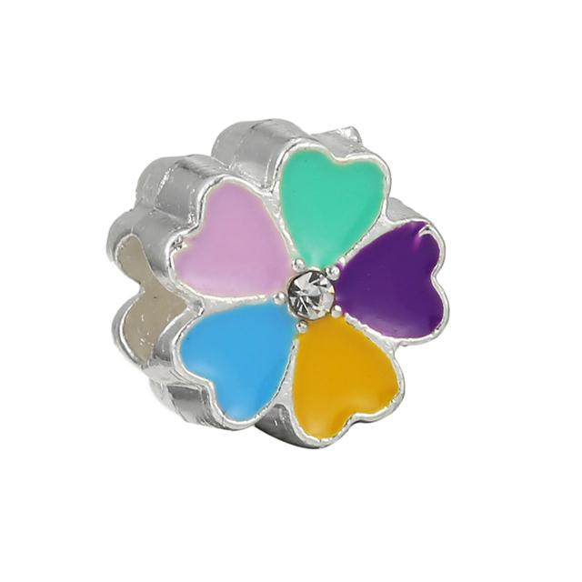 2pcs /Lot 2022 New Trend Silver Plated Beads Cartoon Dangle Charms Fit Original Brand Bracelets Necklaces For Women Diy Jewelry