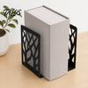 Tree Of Life Bookend 1 Pair of Decorative Bookends for Shelves, Heavy Duty Bookshelf L-shaped Organizer, Hollow Book Holder Stoppers Desk, Office