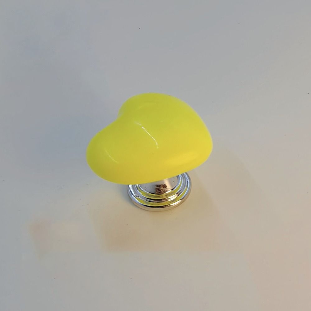 2PCS Labor-saving Heart Shaped Toilet Tank Button Universal Toilet Button New Flush Button  Toilet