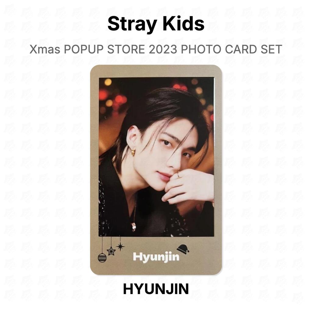 Stray Kids Xmas POPUP STORE 2023 PHOTO CARD SET Official Photocard