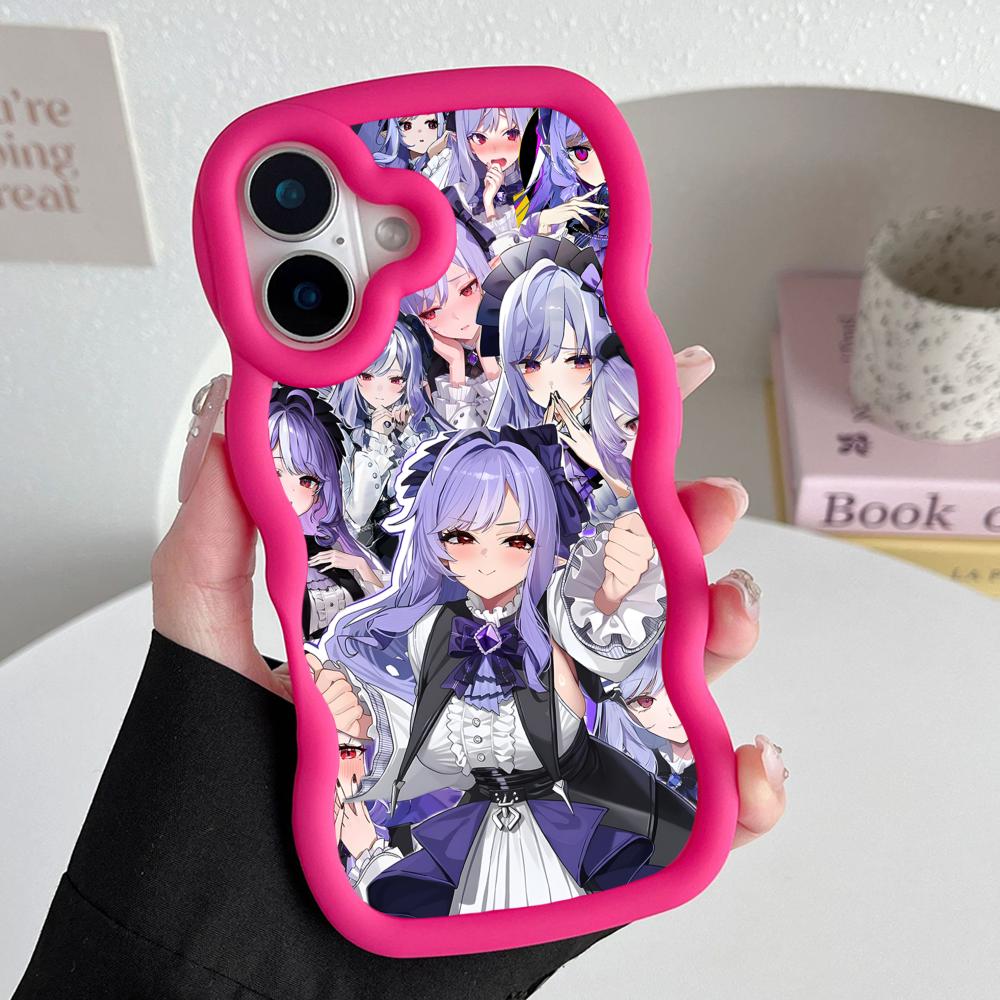 

Чехол для телефона Vivian из Zenless Zone Zero для iPhone 17 16 15 14 13 12 11 Air Pro Max Plus Цветной TPU чехол с волнистым краем Красивый чехол iPhone 16 Plus