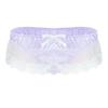 Sexy Mens Lace Briefs Open Butt Low  G-string Thong Underwear Panties