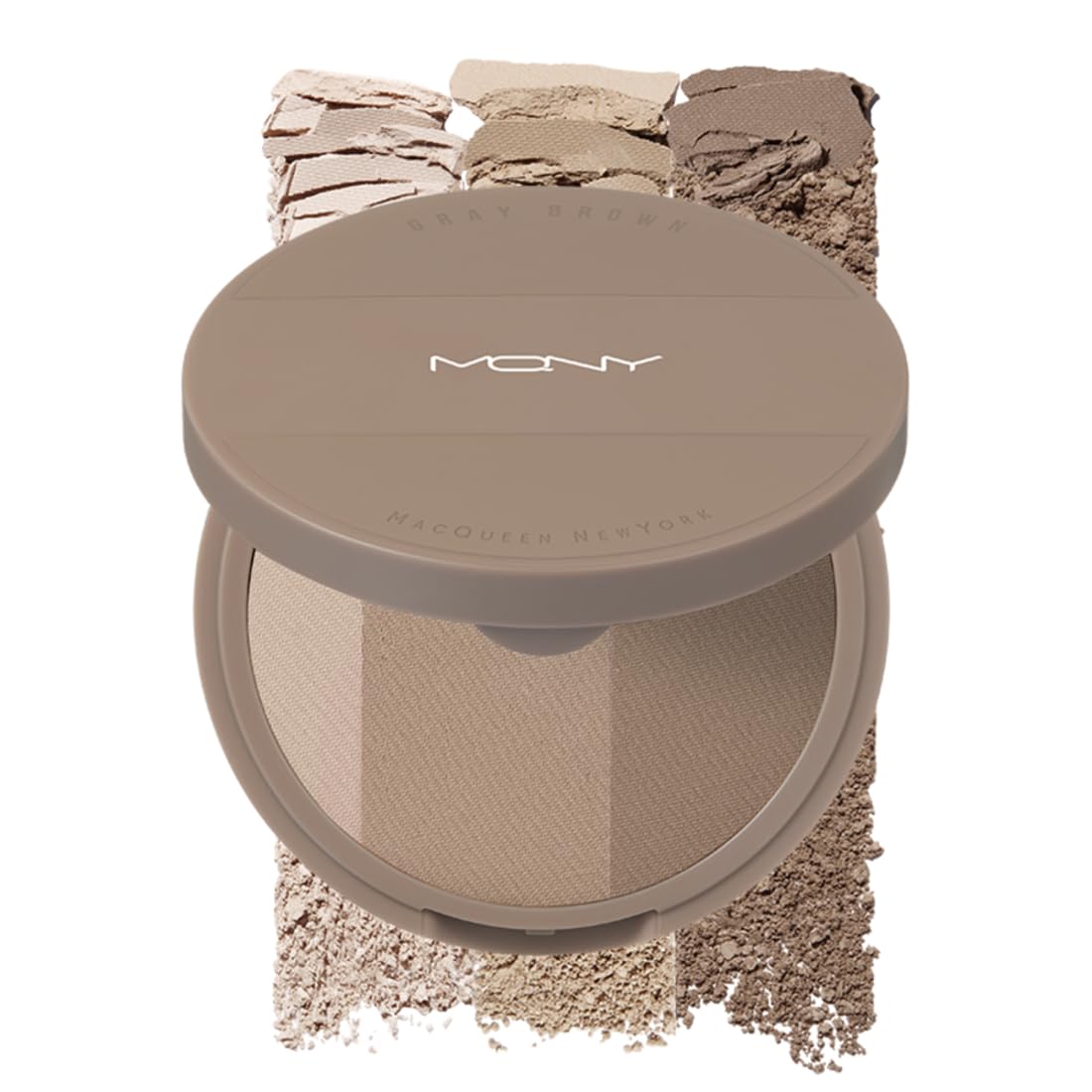 

[MQNY] MACQUEEN NEW YORK Fake Up 3-Color Shading 9g Contour Shading Natural Finish Nose Shadow Face Shadow Suitable for Warm and Cool Tones Korean