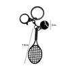 Mini Keychain Tennis Party Favors Tennis Ball Key Ring Tennis Bag Pendant Sports Keychain For Boys Girls School Carnival Reward