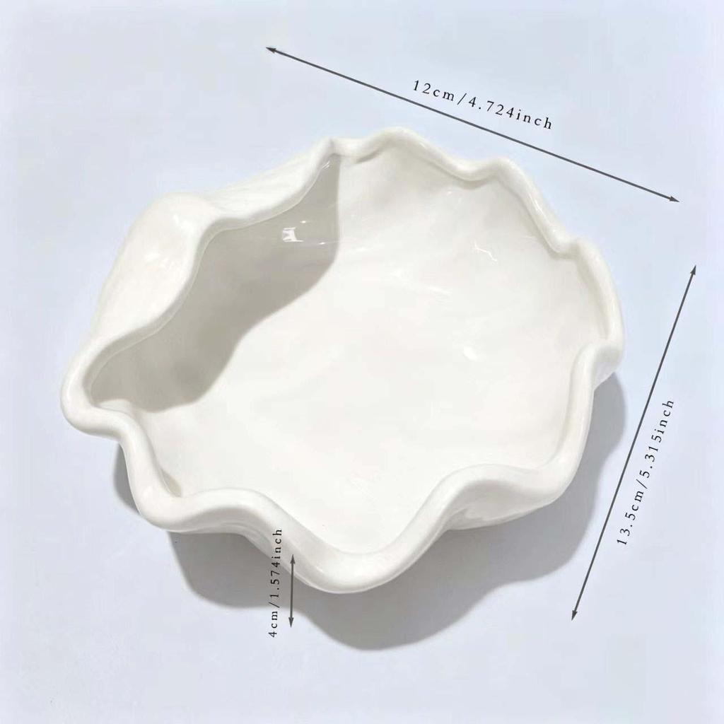 INS Style Starfish & Seashell Ceramic Jewelry Storage Decoration