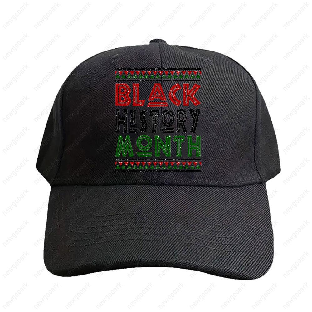 Black History Month 2026 Cap Adult Graphic Baseball Cap Adjustable Streetwear Women Unisex Graphic Baseball Caps Peaked Hat