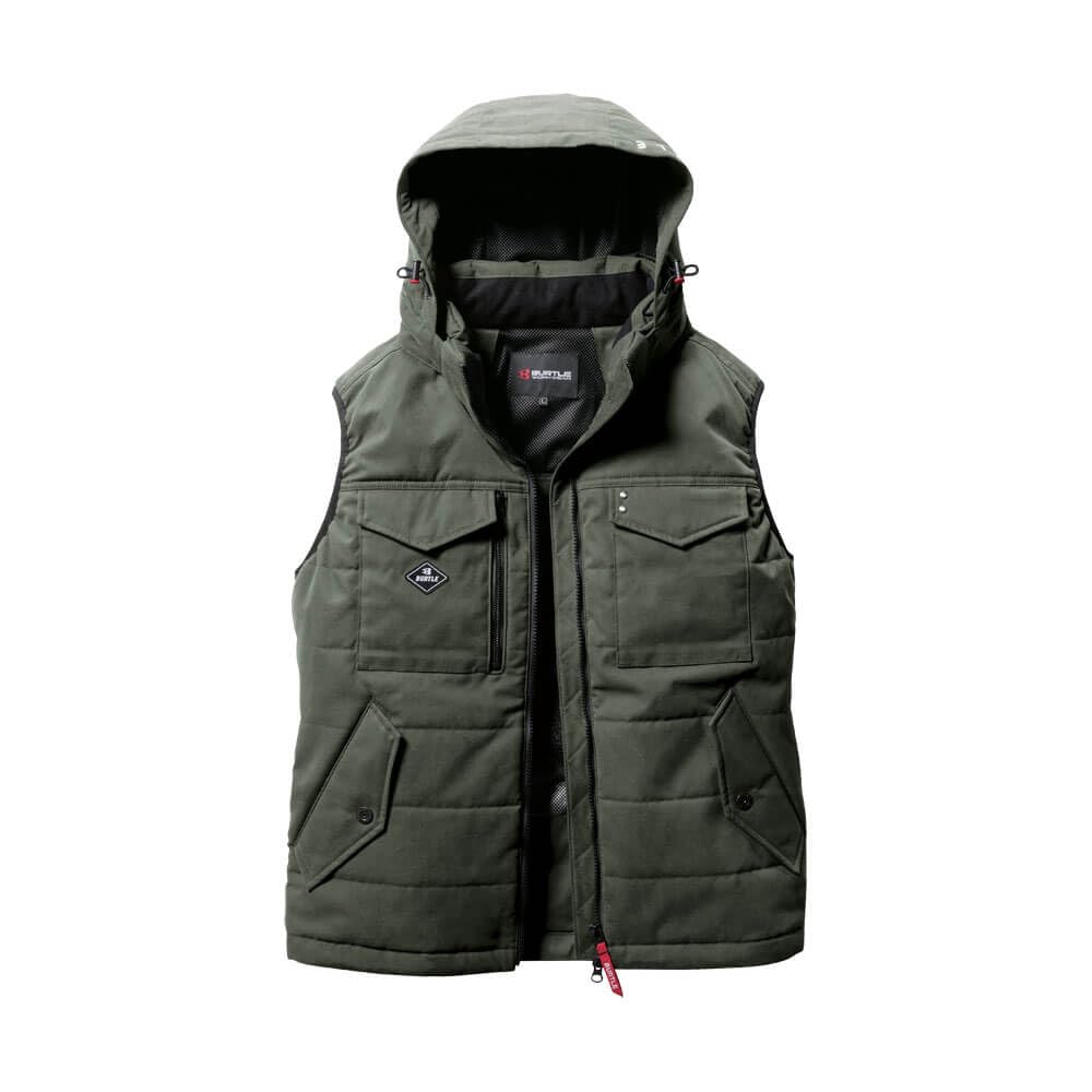 

BURTLE Thermocraft Thermal Vest (Sold Separately) 5054 THER OCRAFT XL 14 Mils Green