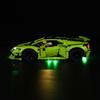 Kyglaring LED Lighting Kit for Lego Technic Lamborghini Huracán Tecnica 42161 (No Model) - Light Set Compatible with 42161 Advanced Sports Car Model