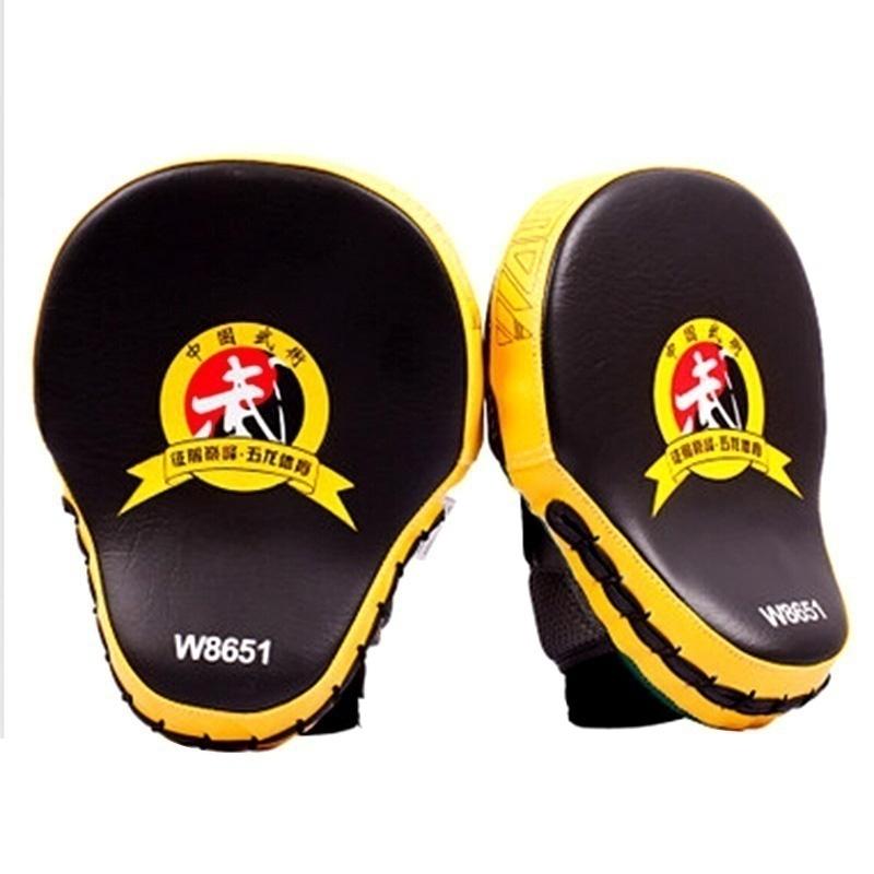 Fashion Hand Target MMA Focus Punch Pad Boxing Training Gloves Mitts Karate Muay Thai Kick Fighting LS