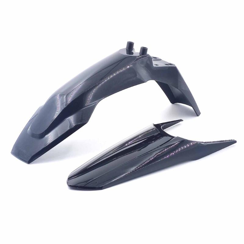 2PCS Reinforced Motorcycle Fenders Guards With Optimized Profile To Keep Critical Component Clean for Electric Dirt Bike