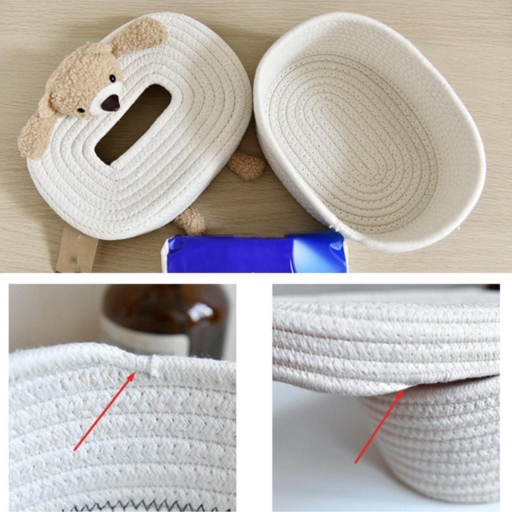 Lovely Desktop Tissue Box Holder Convenient Desk Accessory Tissue Box Cute Animal Themed Paper Storage Container