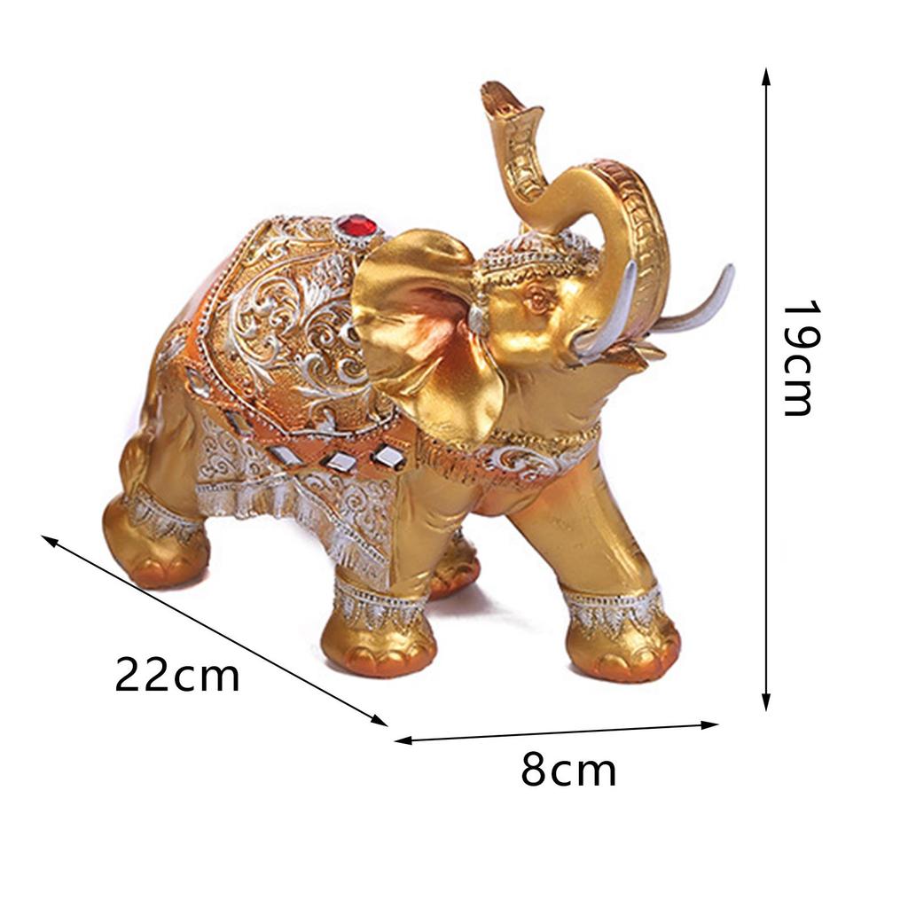 Golden Statue Home Decoration Collection Animal Sculpture for