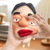 Refillable Pimple Toy Soft Cute Face Pimple Popping Fidget Toy for Teens Adults Students Travel Home Office Use