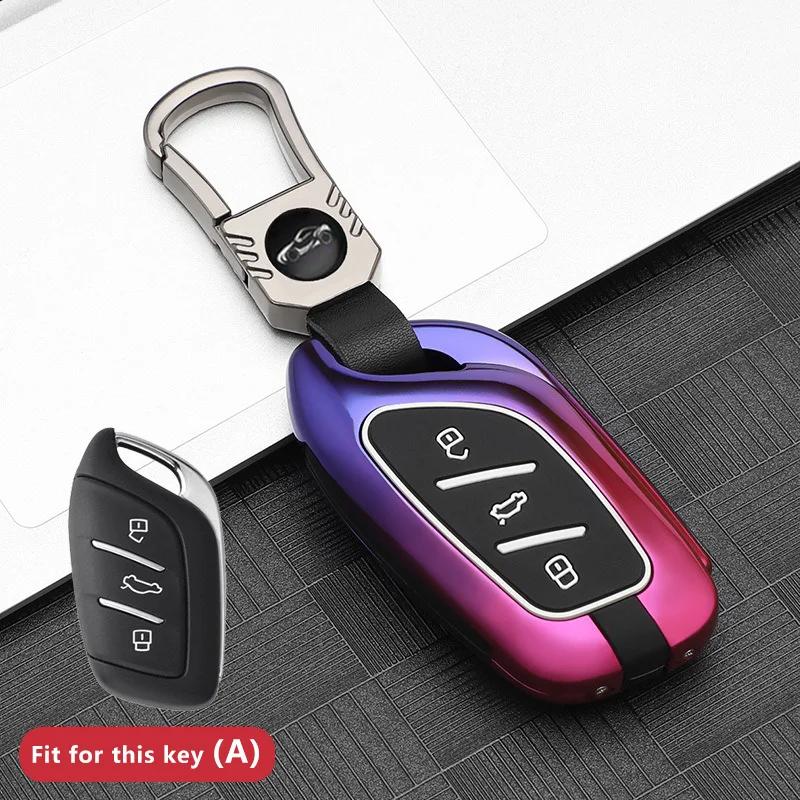 Zinc Alloy Car Key Case For Mg Mg4 Mg5 Mg6 Mg3 Mg7 Zs Ev Hs Ehs Zx Gt Roewe Rx3 Rx8 Erx5 Rx5 I6 I5 Keychain Cover Shell Fob Bag