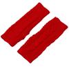 Autumn and Winter Short Knitted Exposed Finger Warm Stacking Gloves Wrist Guard Women’s Gloves & Mittens