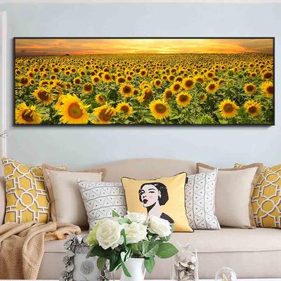 Modern Flowers Landscape Sunflower Canvas Painting Posters and Prints Wall Art Pictures Living Room Cuadros Home Decor No Frame