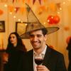 Breathable Halloween Witch Hat Sequin Halloween Headwear Funny Spider Witch Hat  Unisex Accessories