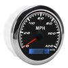 GPS Zeiger Tacho 120 MPH IP67 Wasserdicht Edelstahl Universal für Auto LKW Boot