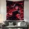 Kurumi Tokisaki Wall Tapestry Aesthetic Wall Hanging Printed Fabric Blanket Decorative Tapestries for Bedroom Living Room Home Decor