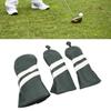 Hdcover PU Driver Hdcover Wood Fairway   Dustproof Rotatable Label      or for Sports Outdoor