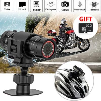 Full HD 1080P Mini sportowa kamera DV Bike kask motocyklowy Action DVR kamera wideo samochodowy rejestrator wideo idealny do uprawiania sportów na świeżym powietrzu