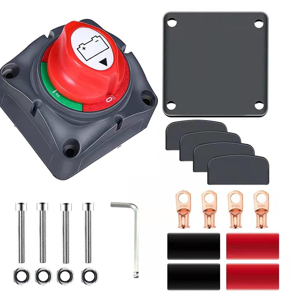 2 Position Battery Disconnect Switch 2 Pin Rotary Switch Battery Selector Switch For Marine