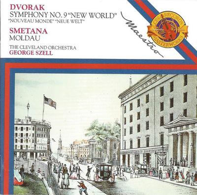 CD DVOŘÁK - Symphonie Nr. 9 "Aus der Neuen Welt", Die Moldau 30DC766 CBS Masterworks 1987 Japan Klassik Gebraucht