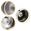 SDTC Tech Trailer Wheel Bearing Protector Sets 1.98 Inch Stainless Steel Bearing Protectors With Bearing Dust Cover Caps For Trailer Boat (Grey And