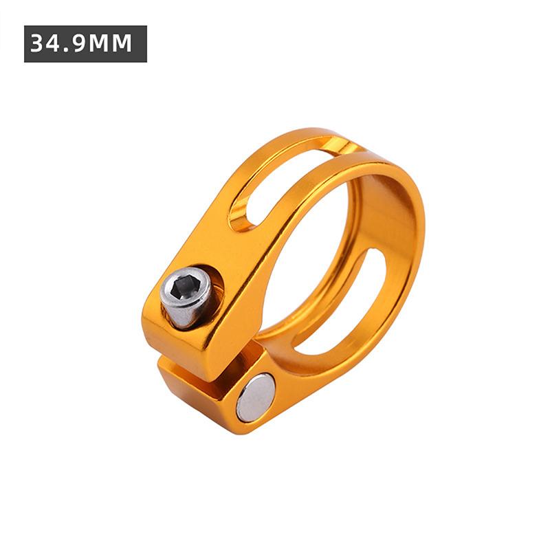 1PC 28.6/31.8/34.9MM Aluminum Alloy Bicycle Seat Tube Clamp Quick Release Seat Tube Clip Road Bike Seatpost Clamp Bike Accessori