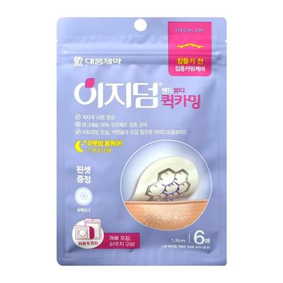 Daewoong Pharmaceutical Quick Calming Needle Care 6 fogli, 6 pezzi, 1 pezzo
