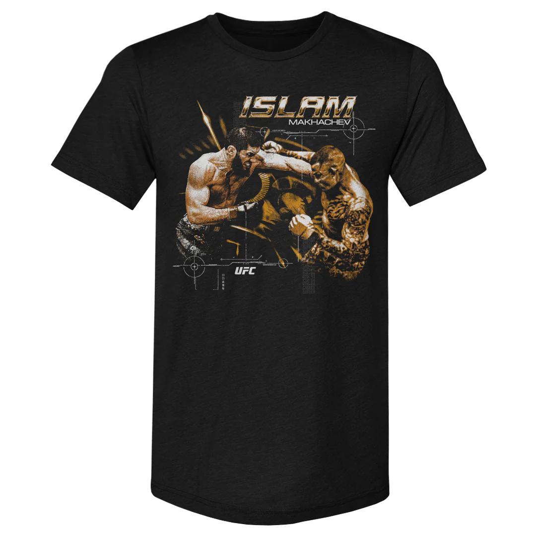 

2026 Summer UFC Islam Makhachev Fighting Graphic Tshirt Women Sports Cotton Short Sleeve Loose Leisure Fitness Shirt Unisex 4XL