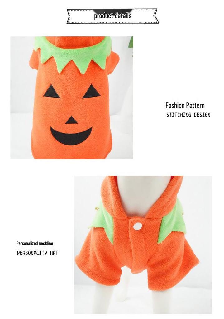 Halloween Pumpkin Dog Costume - 2021 Bestseller Autumn/Winter Casual Wear