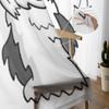Welpenschnitt Shih Tzu Isoliert Transparenter Vorhang Für Wohnzimmer Schlafzimmer Voile Vorhänge Für Fenster Organza Vorhänge Party Tüll Drapierungen