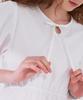 Between A And B Frill Tiered Long Dress [White]