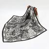90cm Square Shawls Wraps Silk Scarves For Women Bandana Head Large Hijab Scarf Female Dot Print Headband Satin Neck Scarves