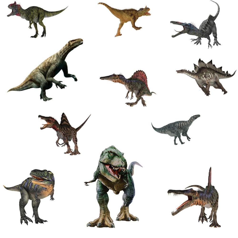 Cartoon-Jurassic-Dinosaurier-Wandaufkleber für Wohnzimmer, Kinderspielzimmer, Schlafzimmer, Dekoration, Wandkunst-Aufkleber