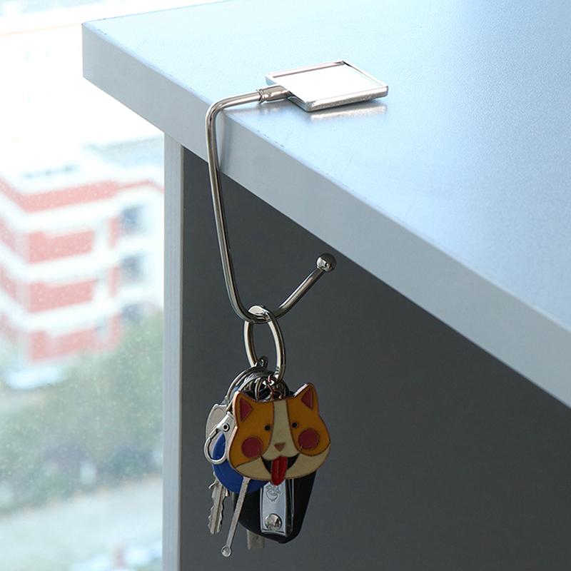 Portable Bag Hook Hanger Purse Handbag Holders Table Hook Women Handbag Organizer Office Desk Side Hook Accessories