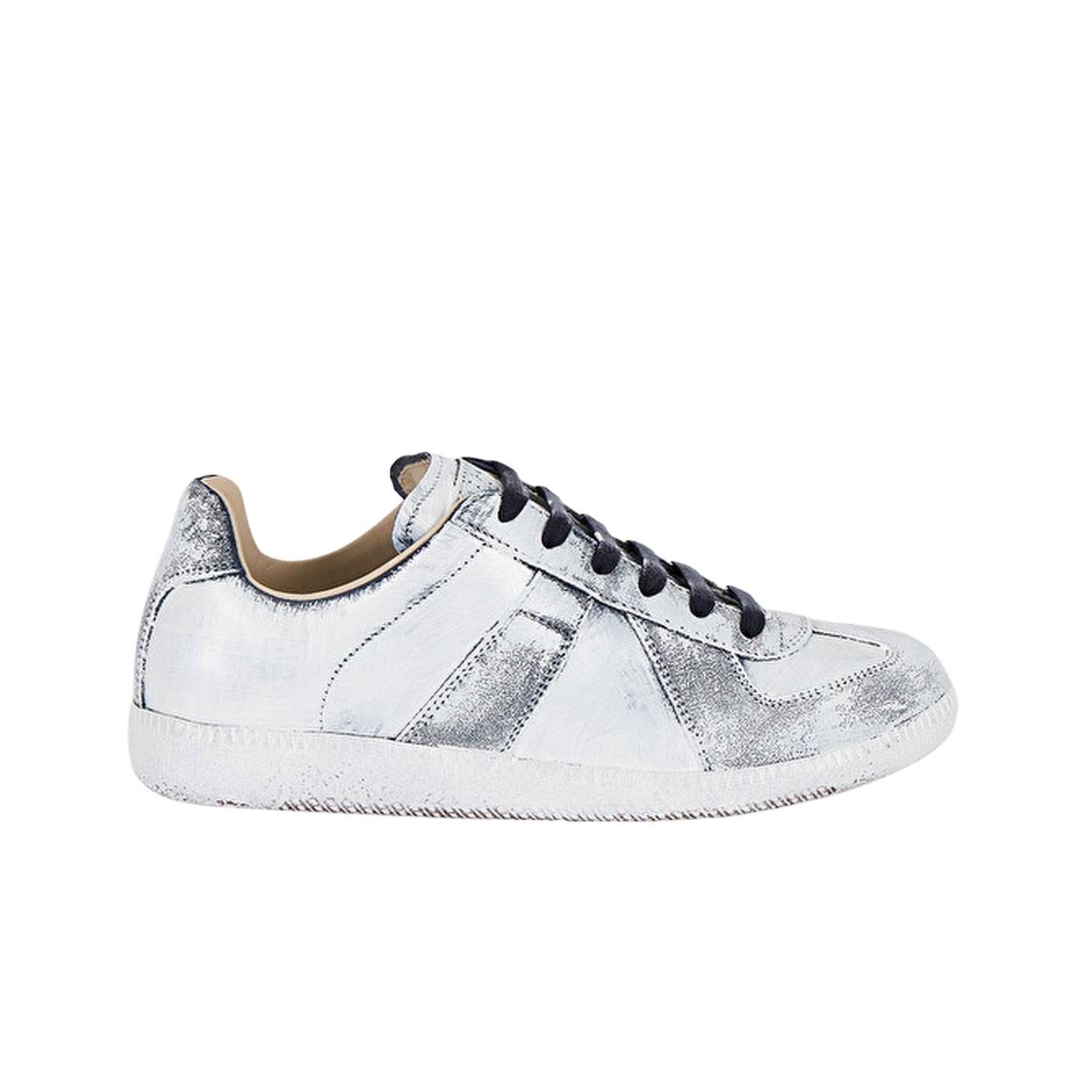 

(ш) Кросівки Maison Margiela Replica Paint Синій Дельфт Білий EU 35W