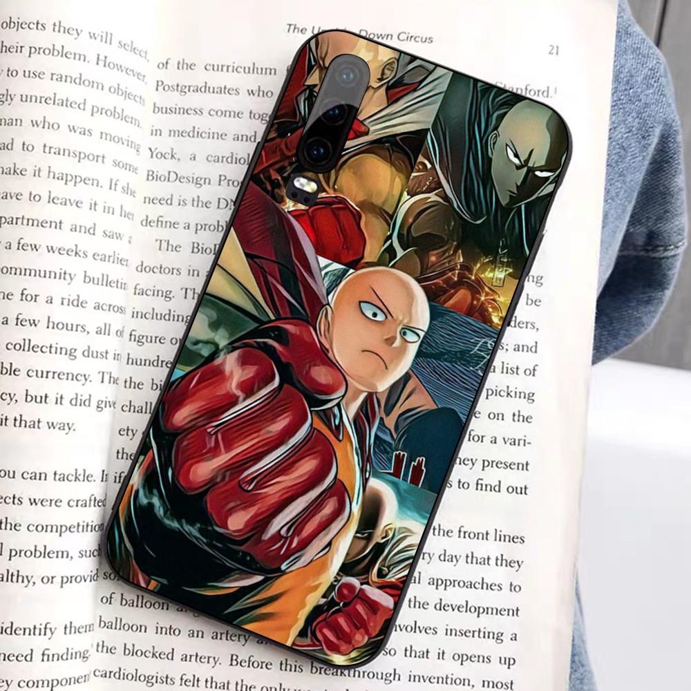 One P-Punch Man Saitama Phone Case For Huawei Honor 10 Lite 9 20 7A 9X 30 50 60 70 Pro Plus Soft Silicone Cover