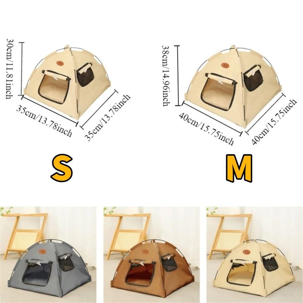 Breathable Pet Nest Tent Folding Cat Sleep House Portable Pet Kennel  Four Seasons