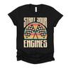 Start Your Engines Retro Racing T Shirt Vintage Checkered Flag Car Racer Motorsport For Enthusiast Sizes Xs 4x Vintage