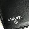 CHANEL Makeup palette CC CC Mark logo Compact Folded wallet enamel Black/White