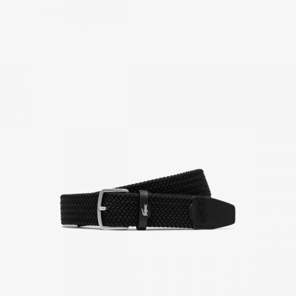 Lacoste 26 Ss Casual 35mm Canvas Belt Bb Rc4100m56g 000 black (000)/100