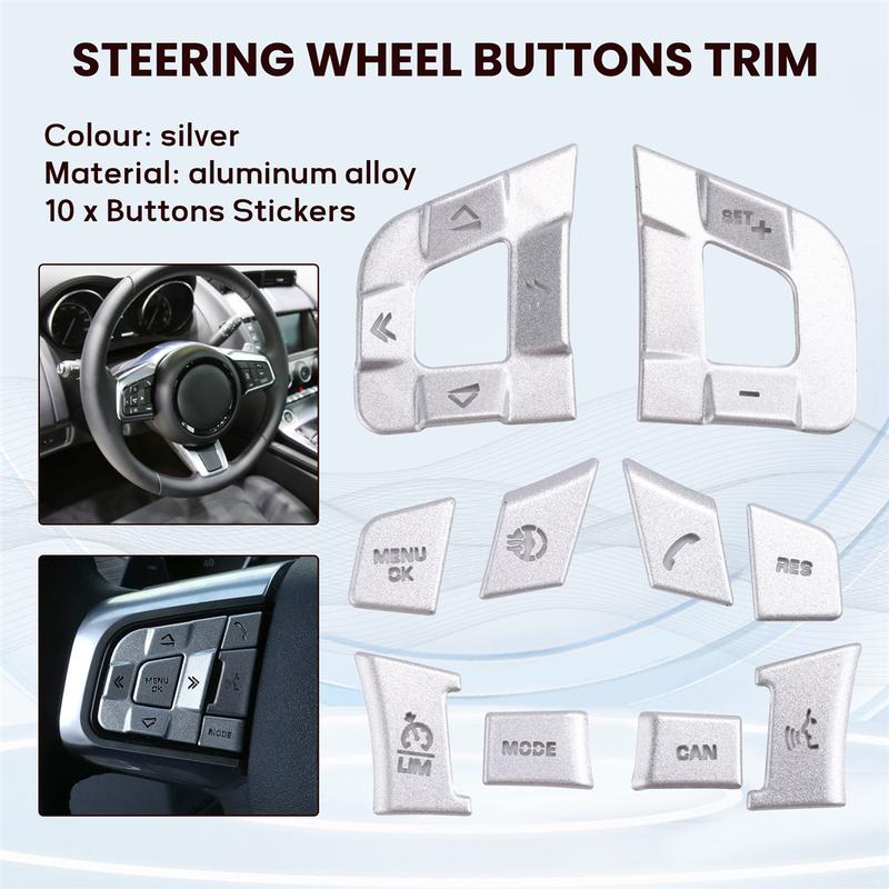 Durable Car Steering Wheel Buttons Stickers
